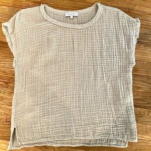 Michael Stars Amy Gauze Top - size S